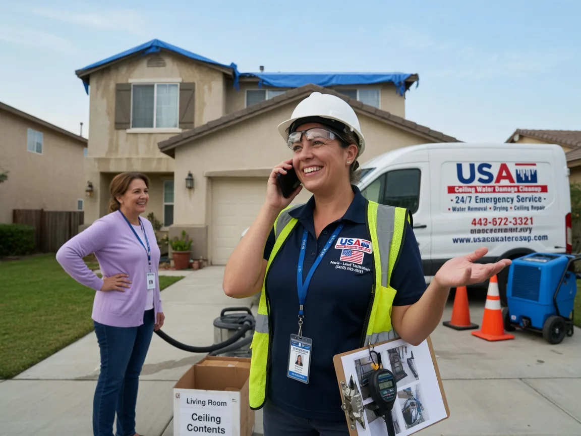 Ceiling Water Damage Restoration Rockham, SD FAQs